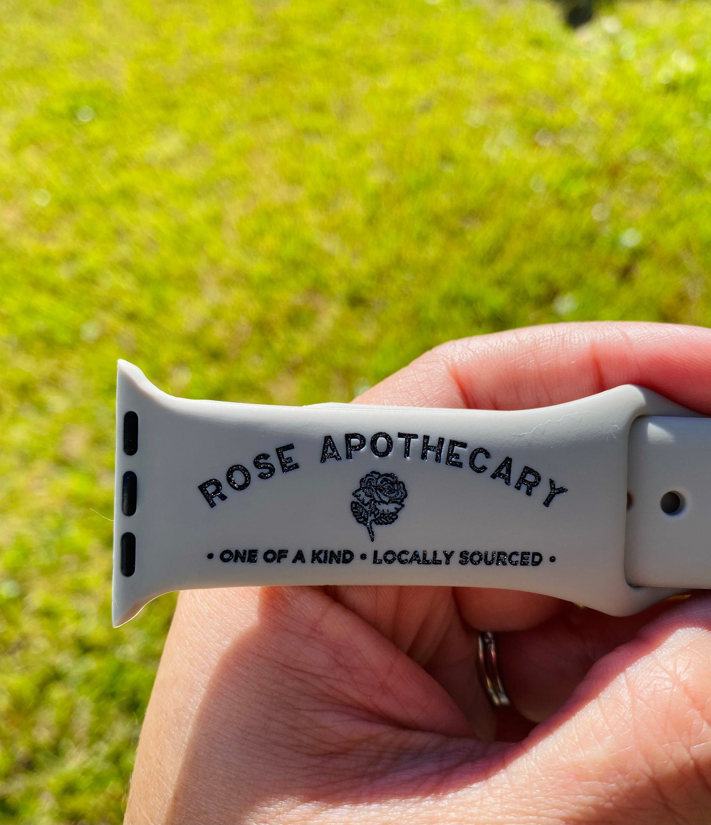 Schitt’s Creek Rose Apothecary Engraved Watch Band 38 40 41 42 45 mm