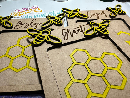 Sticky Note Holder custom name personalized for a special teacher