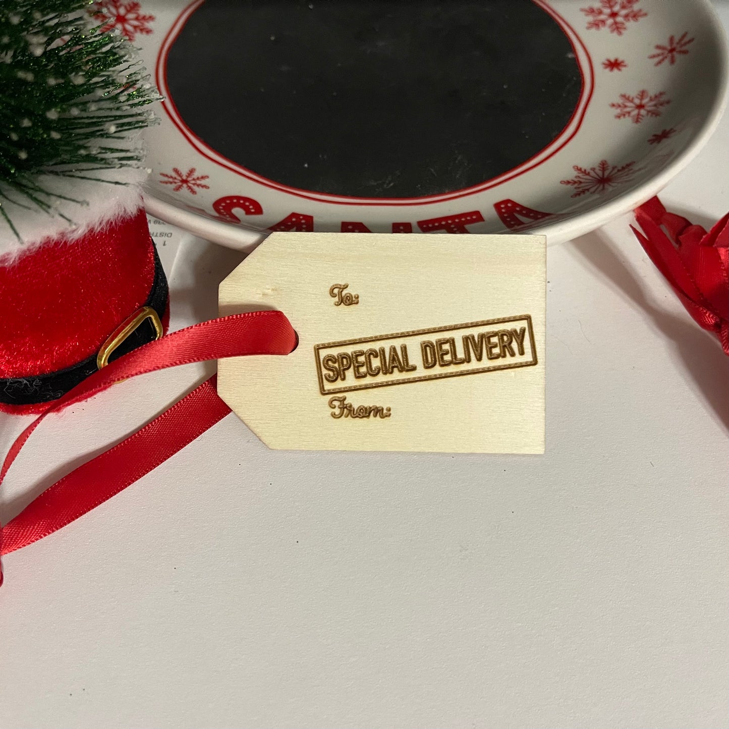 Santa Gift Tag - custom